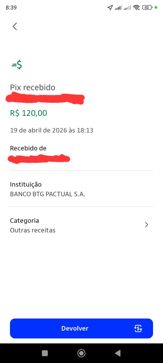 Comprovante de pagamento PIX recebido pela oficina 1