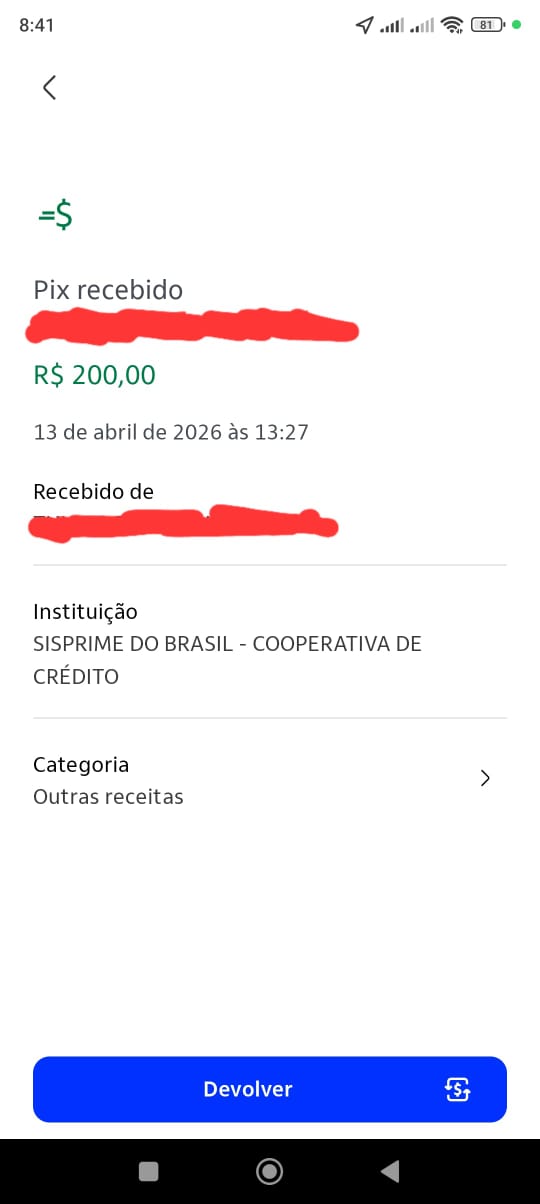 Comprovante de pagamento PIX recebido pela oficina 4
